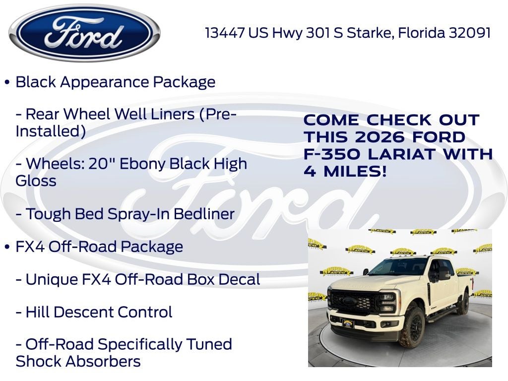 2026 Ford F-350SD Lariat 618A