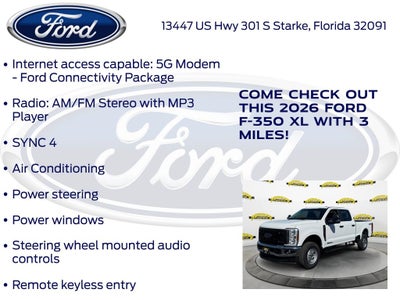 2026 Ford F-350SD XL 610A