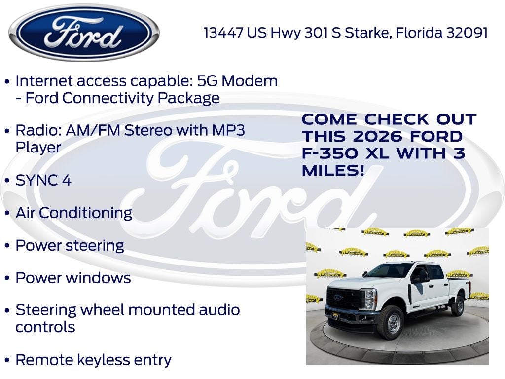 2026 Ford F-350SD XL 610A