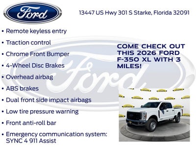 2026 Ford F-350SD XL 610A