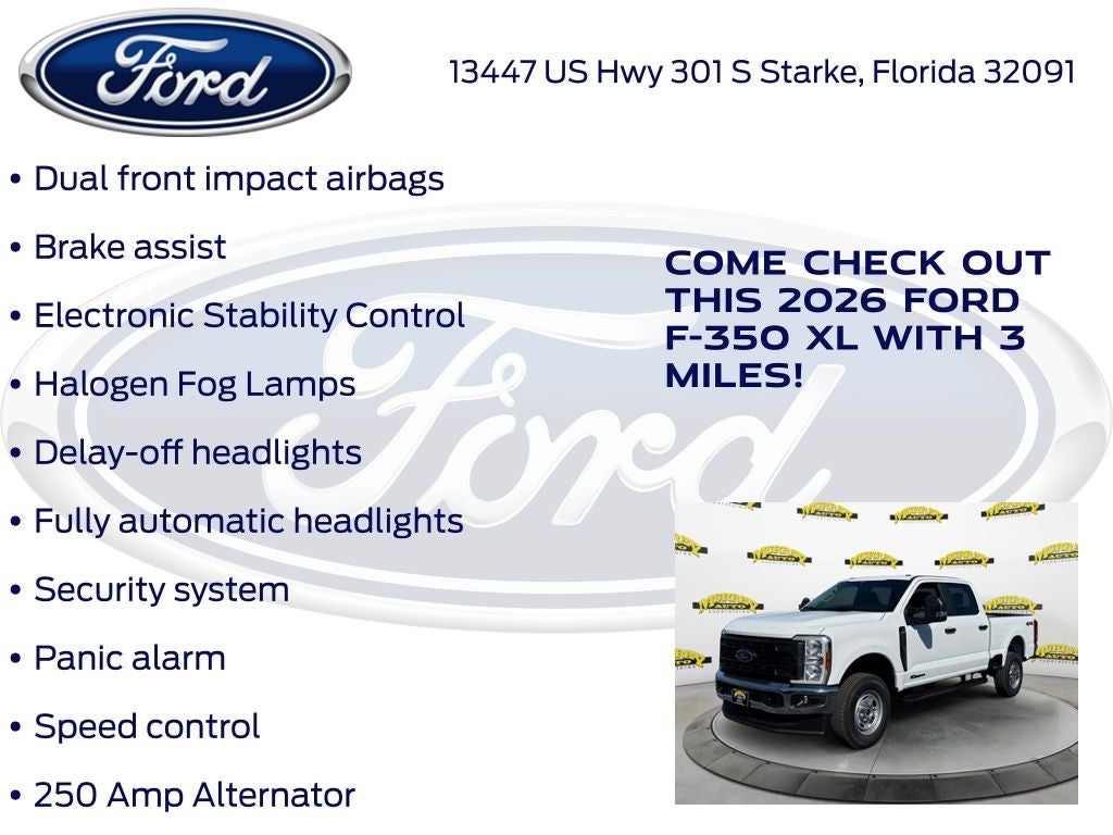 2026 Ford F-350SD XL 610A