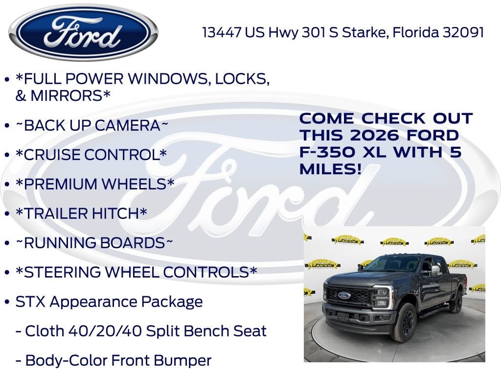 2026 Ford F-350SD XL 610A