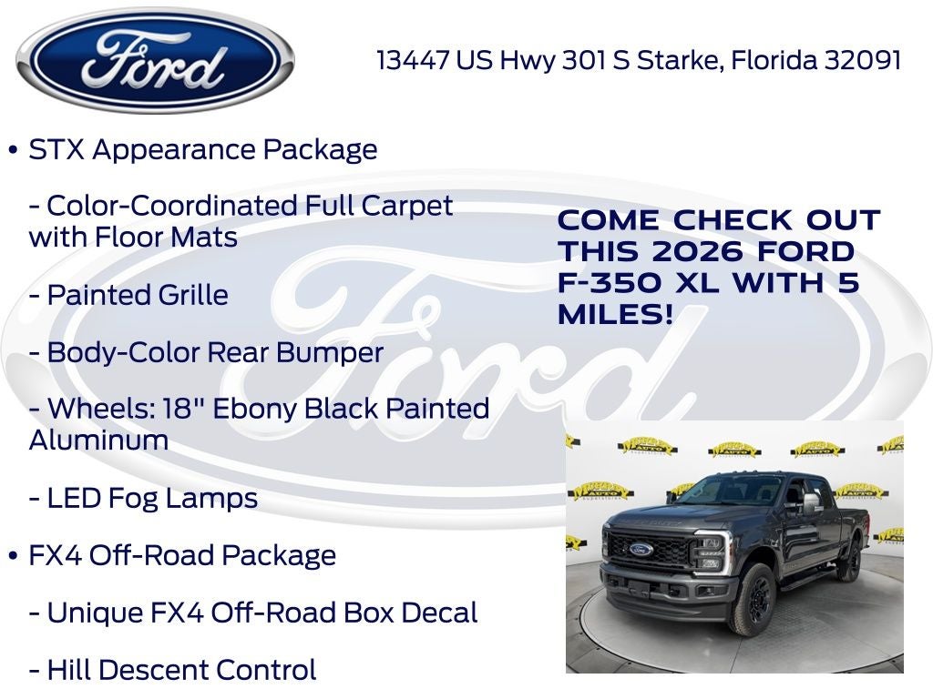 2026 Ford F-350SD XL 610A