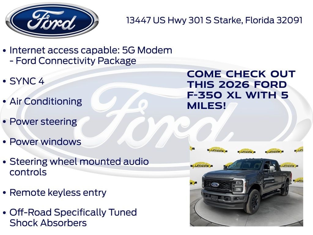 2026 Ford F-350SD XL 610A