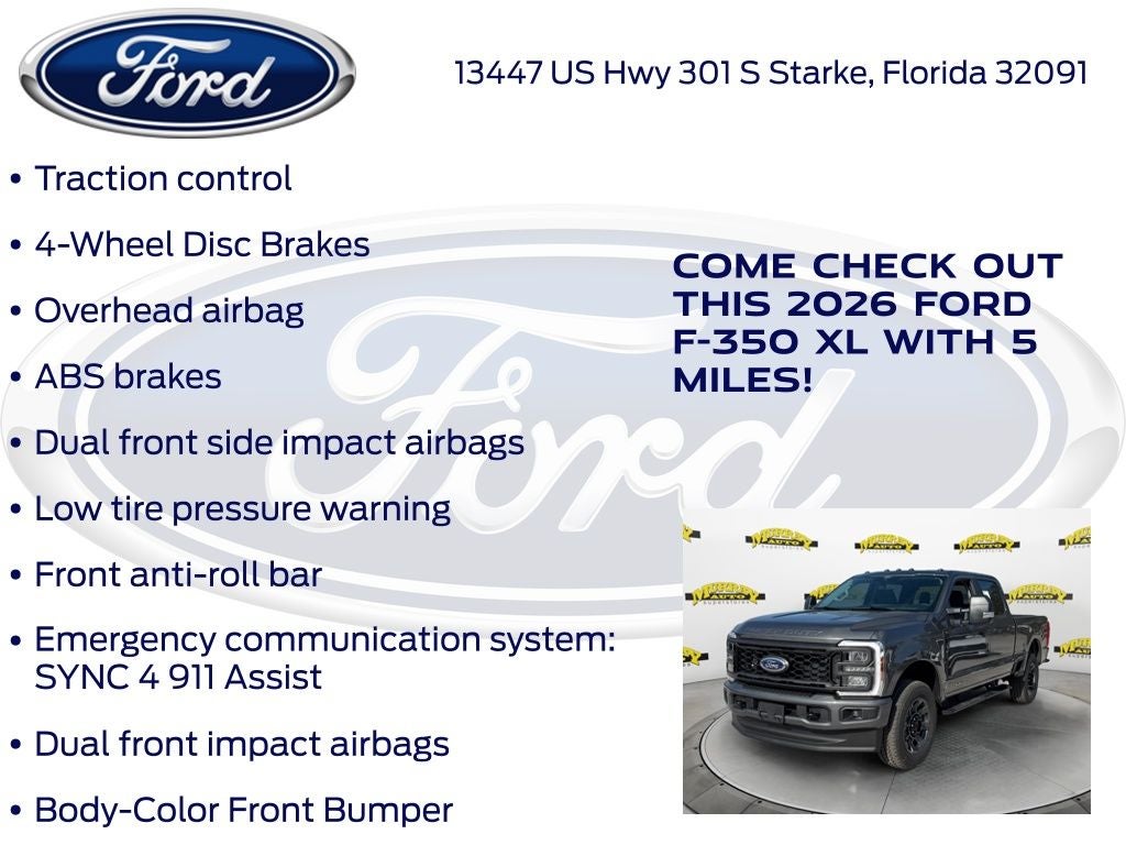 2026 Ford F-350SD XL 610A