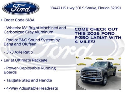 2026 Ford F-350SD Lariat 618A