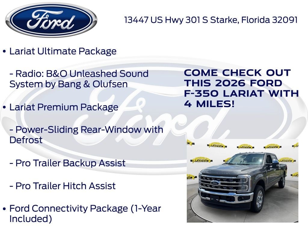 2026 Ford F-350SD Lariat 618A
