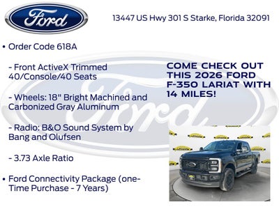 2026 Ford F-350SD Lariat 618A