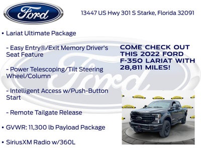 2022 Ford F-350SD Lariat Tremor