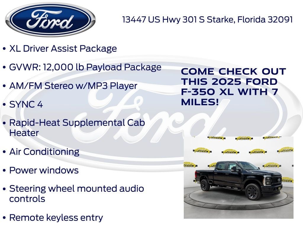 2025 Ford F-350SD XL 610A