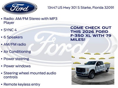 2026 Ford F-350SD XL 610A