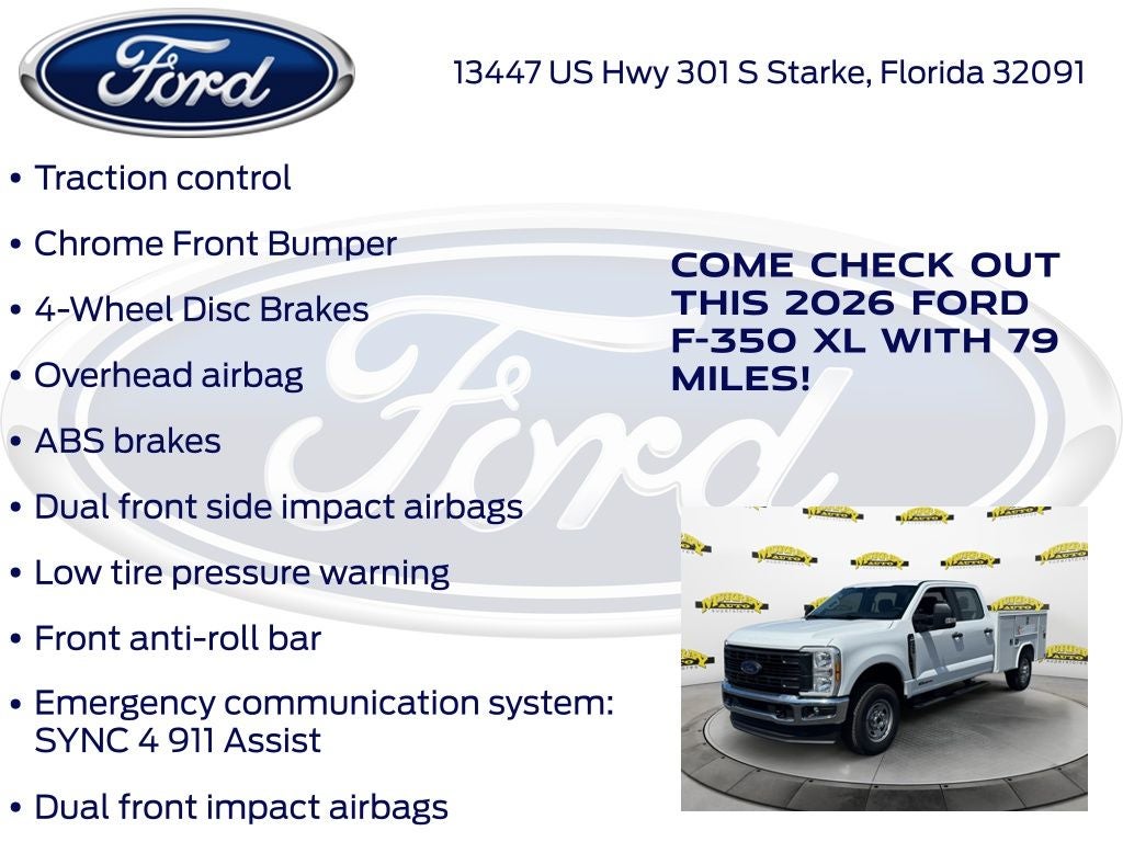 2026 Ford F-350SD XL 610A