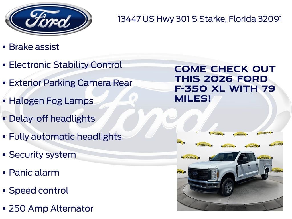 2026 Ford F-350SD XL 610A