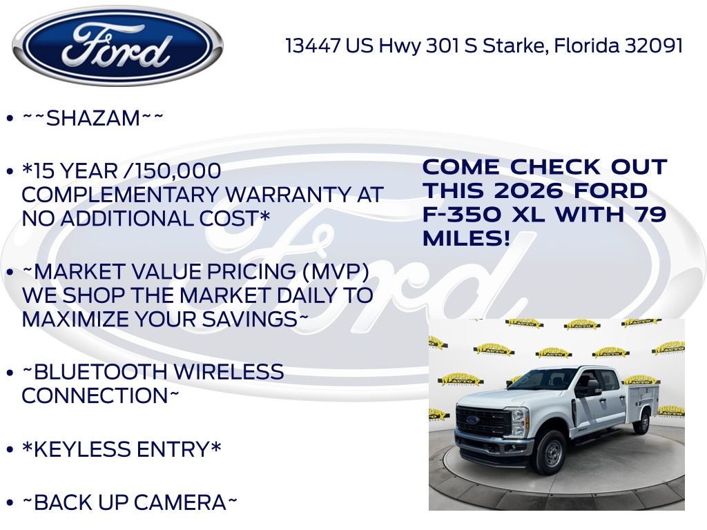 2026 Ford F-350SD XL 610A