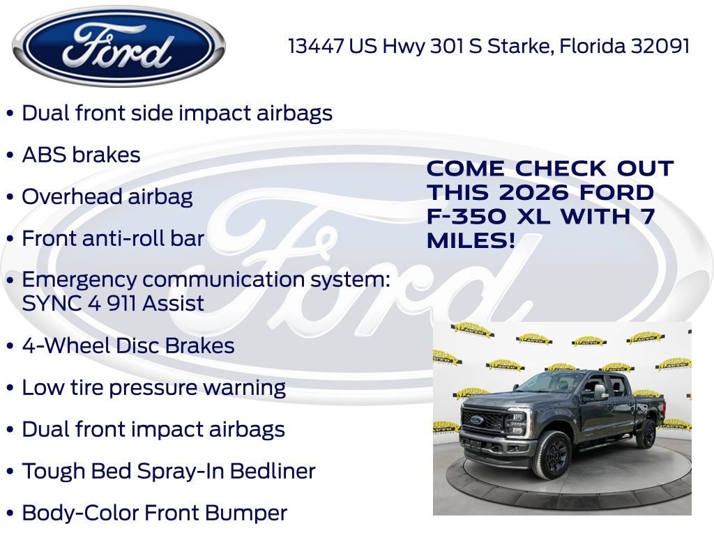 2026 Ford F-350SD XL 610A