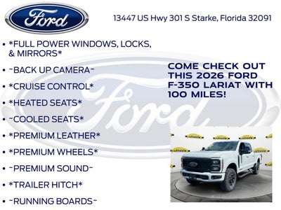 2026 Ford F-350SD Lariat 618A