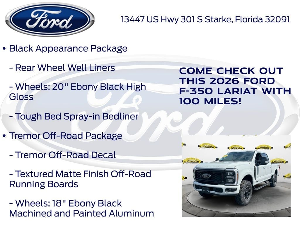 2026 Ford F-350SD Lariat 618A