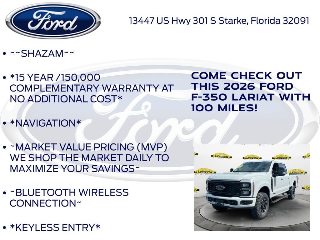 2026 Ford F-350SD Lariat 618A