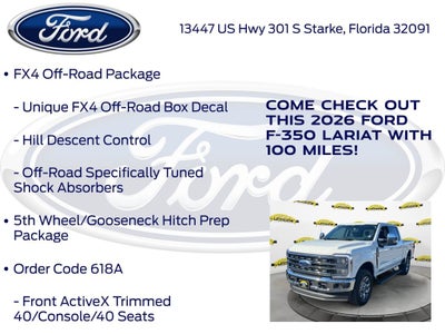 2026 Ford F-350SD Lariat 618A