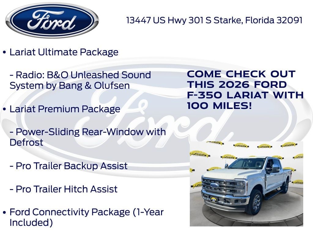 2026 Ford F-350SD Lariat 618A