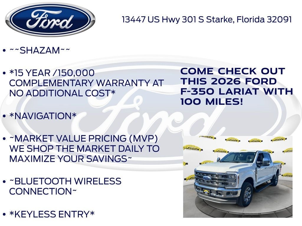 2026 Ford F-350SD Lariat 618A