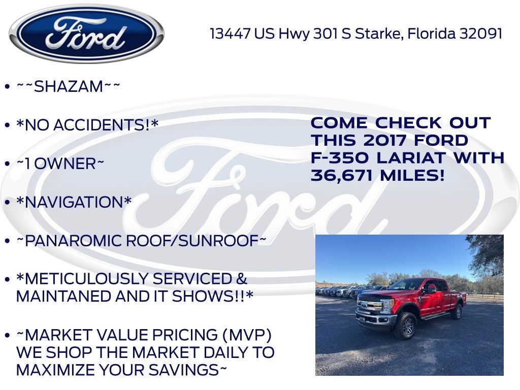 2017 Ford F-350SD Lariat