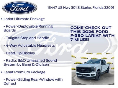 2026 Ford F-350SD Lariat 618A
