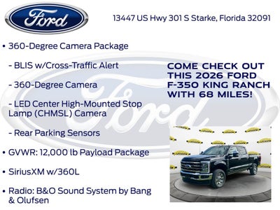 2026 Ford F-350SD King Ranch 710A