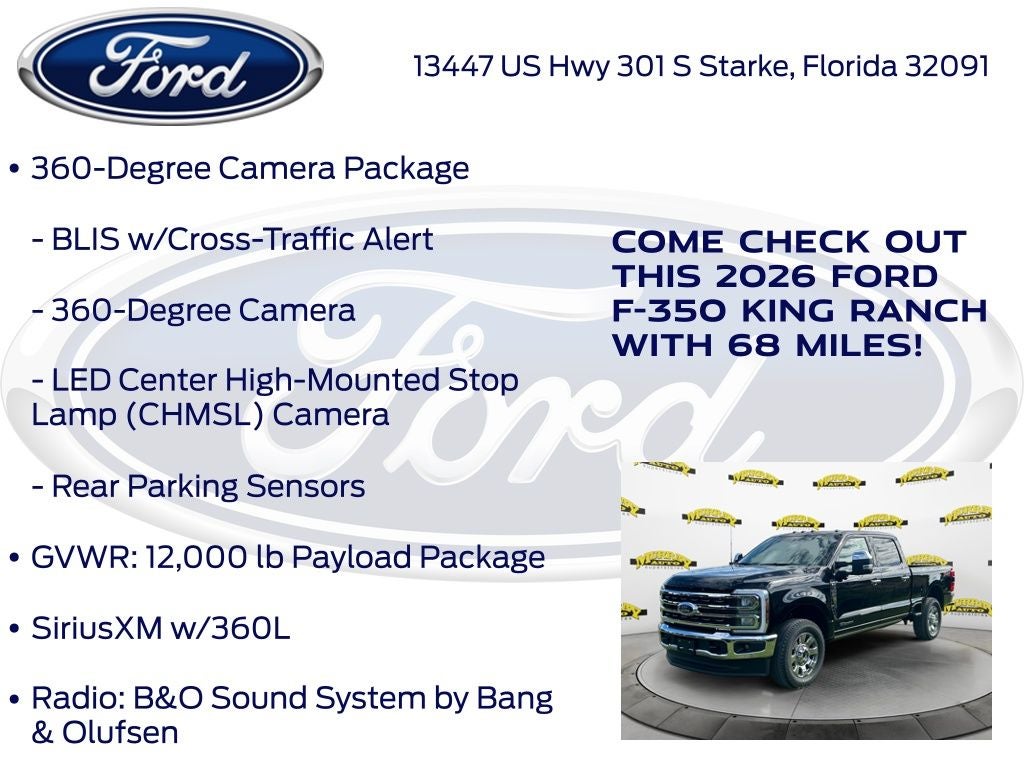 2026 Ford F-350SD King Ranch 710A