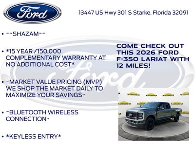 2026 Ford F-350SD Lariat 618A