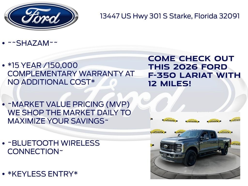 2026 Ford F-350SD Lariat 618A
