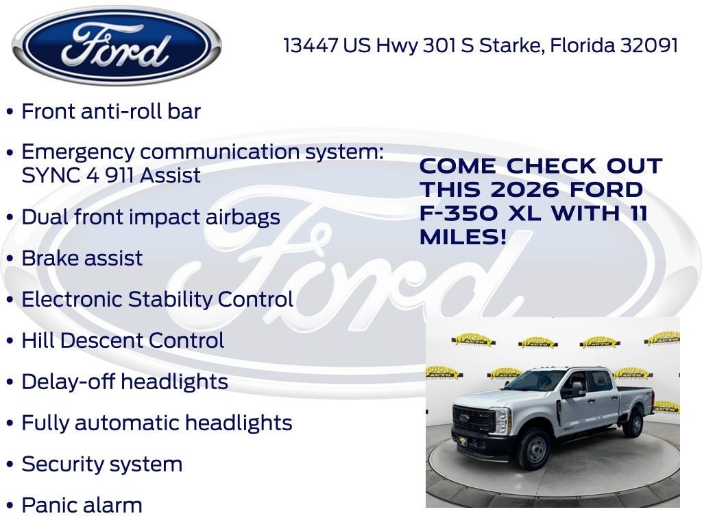 2026 Ford F-350SD XL 610A