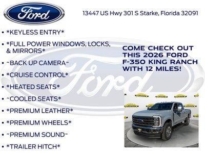 2026 Ford F-350SD King Ranch 710A