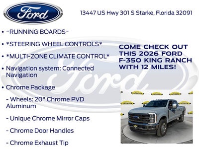 2026 Ford F-350SD King Ranch 710A