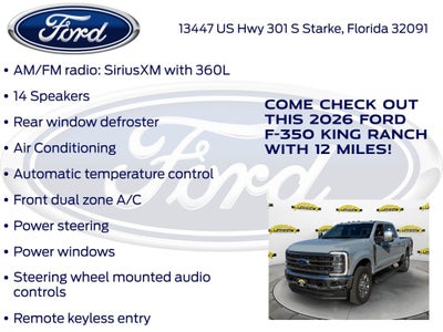 2026 Ford F-350SD King Ranch 710A