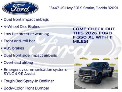 2026 Ford F-350SD XL 610A