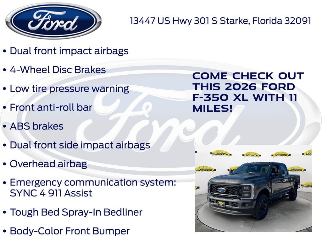 2026 Ford F-350SD XL 610A