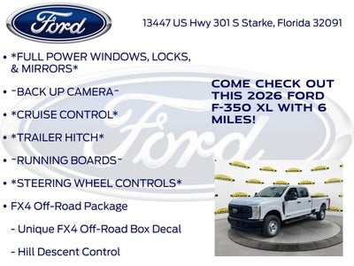 2026 Ford F-350SD XL 610A