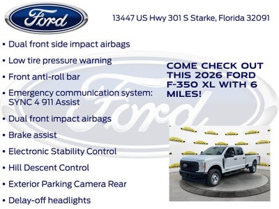 2026 Ford F-350SD XL 610A
