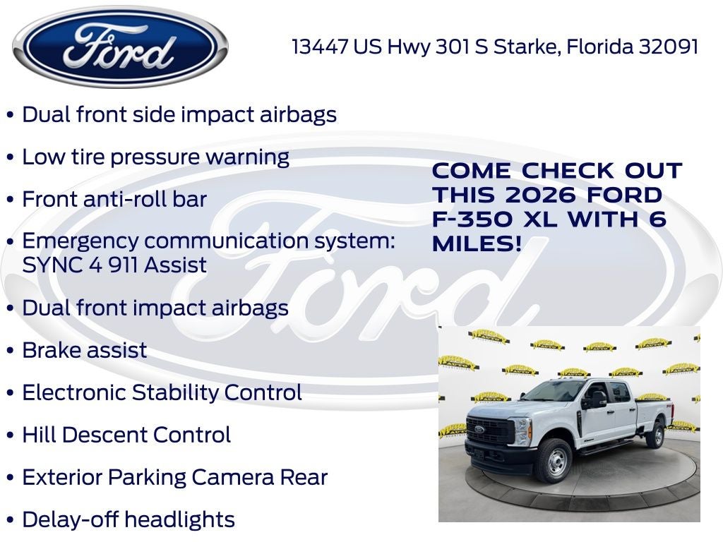 2026 Ford F-350SD XL 610A