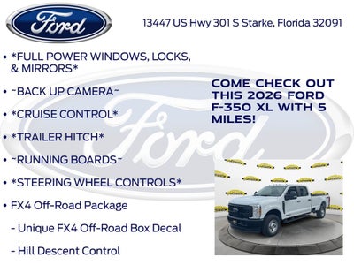 2026 Ford F-350SD XL 610A