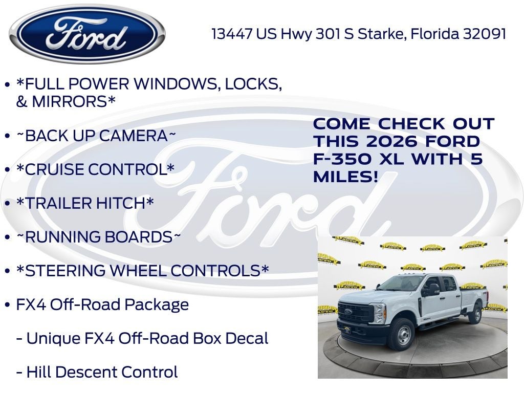 2026 Ford F-350SD XL 610A