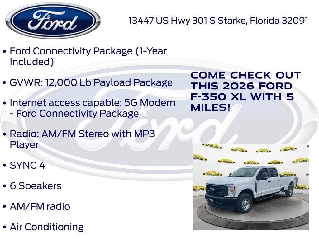 2026 Ford F-350SD XL 610A