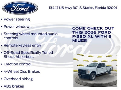 2026 Ford F-350SD XL 610A