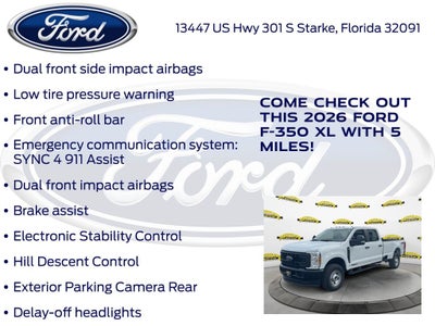 2026 Ford F-350SD XL 610A