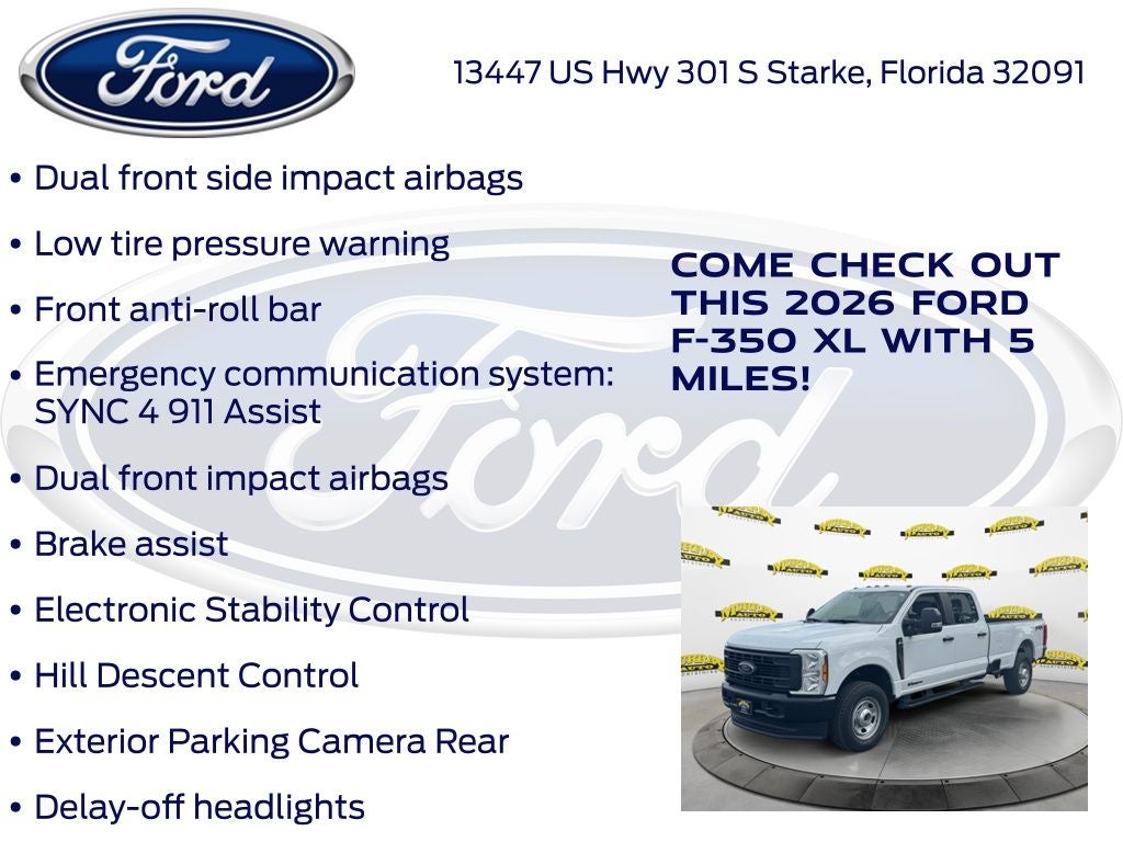 2026 Ford F-350SD XL 610A