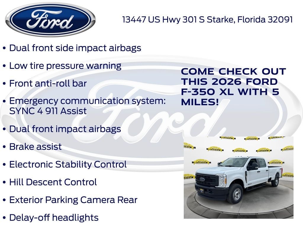 2026 Ford F-350SD XL 610A