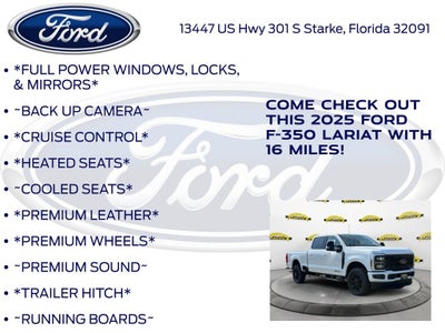 2025 Ford F-350SD Lariat 618A