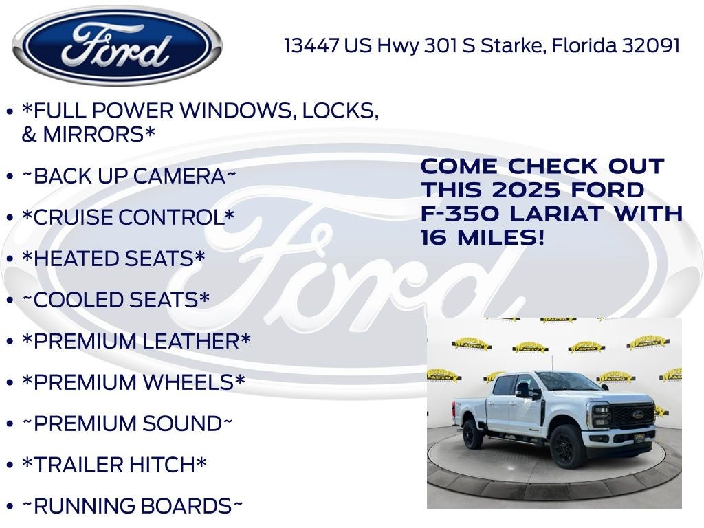 2025 Ford F-350SD Lariat 618A