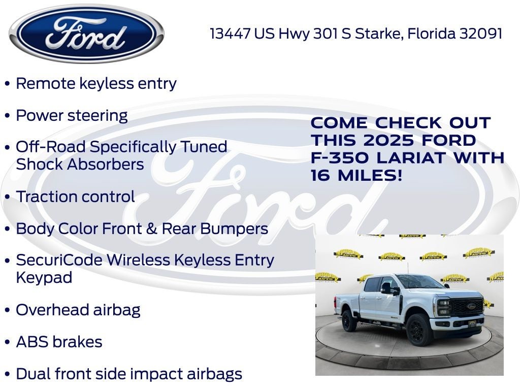 2025 Ford F-350SD Lariat 618A